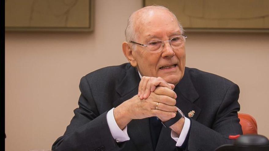 José Manuel Romay Beccaría, en el Congreso de los Diputados, en 2018.   | // VERÓNICA POVEDANO