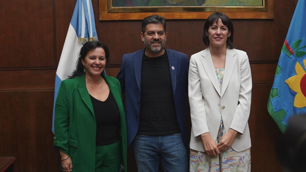 Miranda, Bianco y Pontón, este viernes, en Buenos Aires