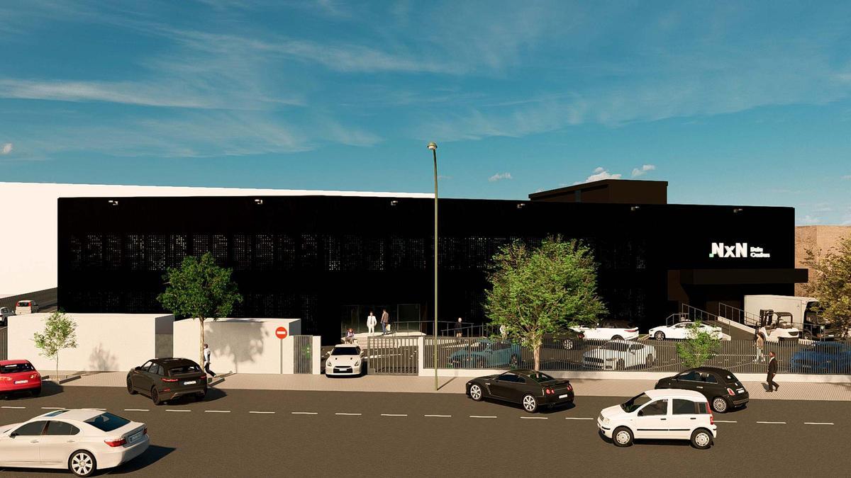 Recreación de cómo será el primer centro de datos de València.