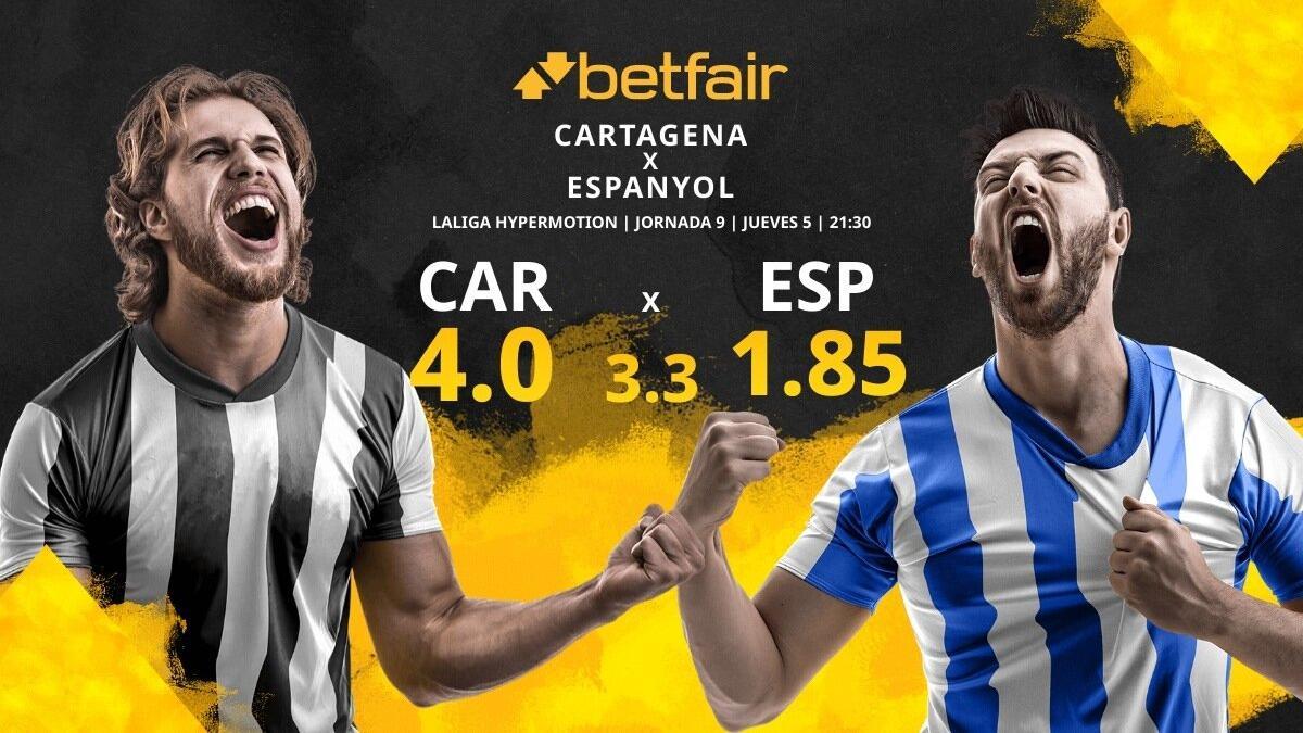 FC Cartagena vs. RCD Espanyol: horario, TV, estadísticas, clasificación y pronósticos