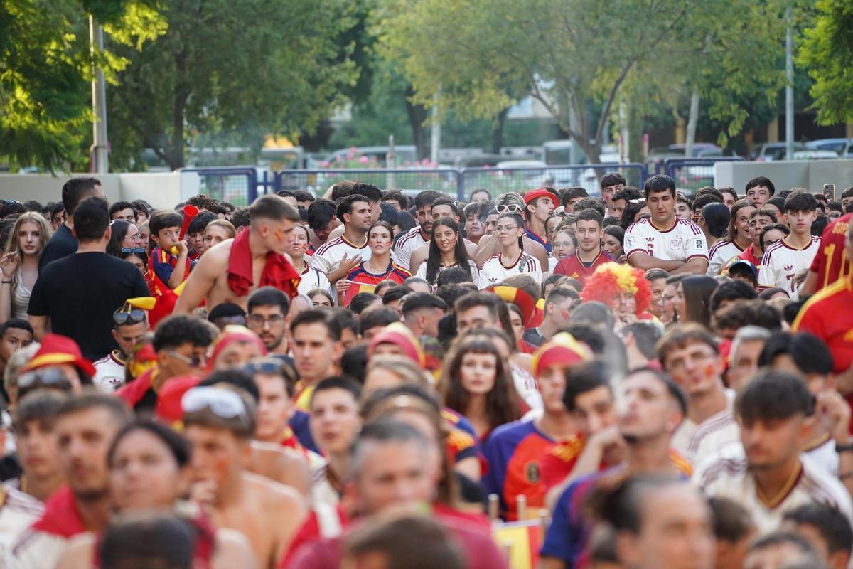 Así se vivió la segunda estrella del Mundial en Sevilla