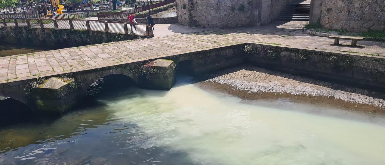 El río Con, el miércoles pasado.