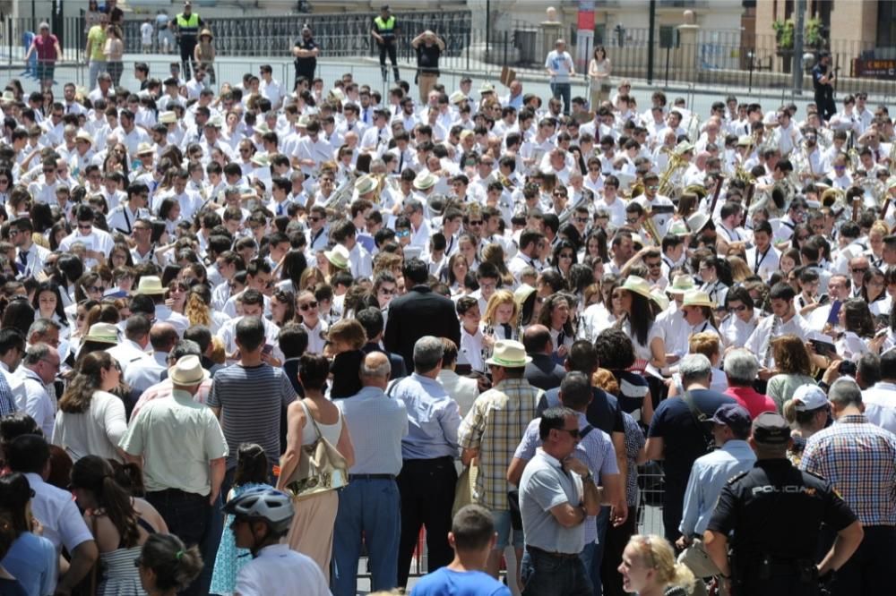 Encuentro de bandas de música en Martínez Tornel