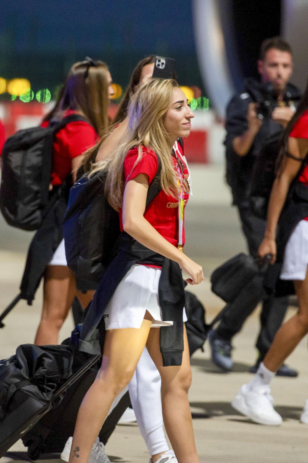 La fiesta de la selección española tras ganar el Mundial, en imágenes