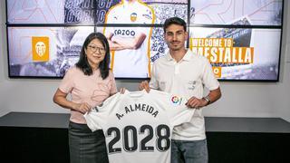 Oficial: André Almeida, nuevo jugador del Valencia CF