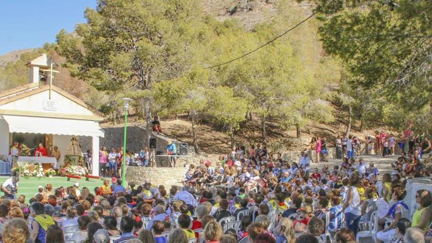 Imagen del paraje de La ermita de Redován.