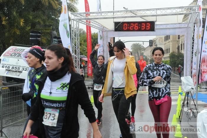 Llegada IV Carrera de la Mujer en Murcia (I)