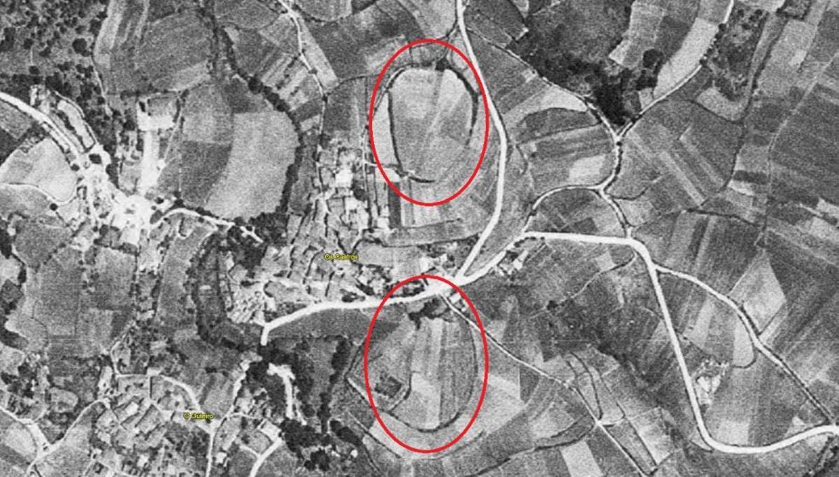 Roda do Castro e Castro de Abaixo. Os Castros-Quireza (ano 1956). |