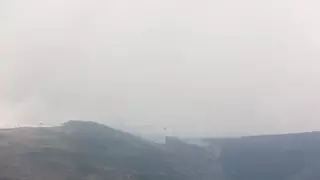 Nuevo incendio alarmante en Cangas el Narcea tras estabilizar el del Acebo: el fuego llega ahora desde León por Genestoso