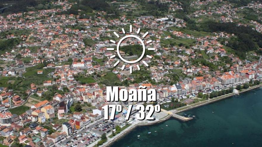 El tiempo en Moaña: previsión meteorológica para hoy, martes 17 de junio