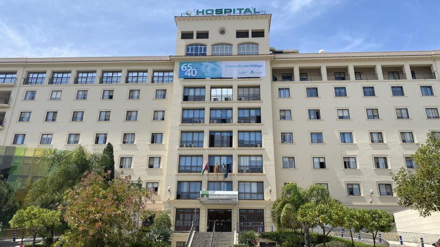 Fachada del Hospital Regional de Málaga