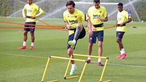 jdomenech53585304 deportes  entrenamiento del fc barcelona  messi fotografia d200605113555