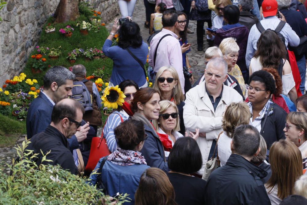 Girona es torna a omplir de visitants el darrer cap de setmana de Temps de Flors