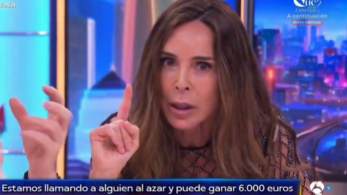 Lydia Bosch en 'El Hormiguero'