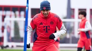 Jamal Musiala de vuelta a los entrenamientos