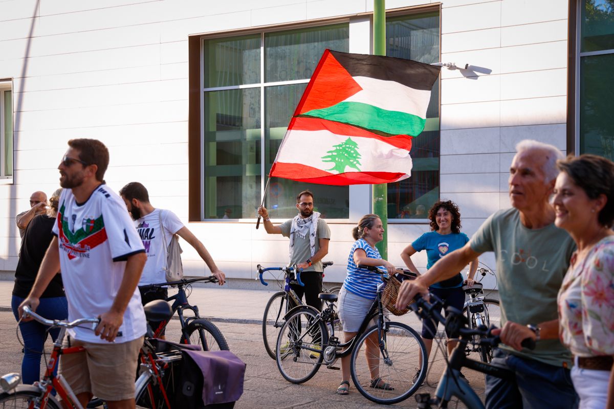 Solidaridad de la plataforma Carril Bici con Gaza