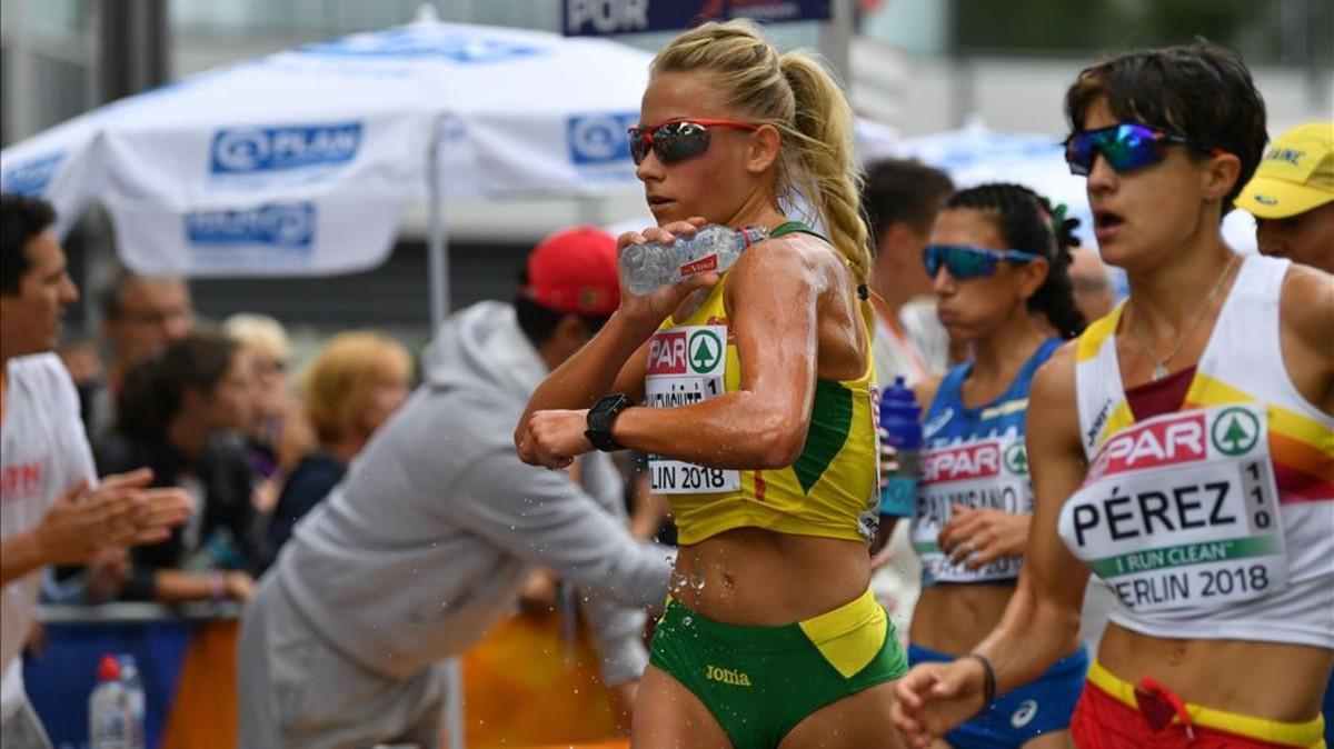 María Pérez, camino de la medalla de oro en Berlín