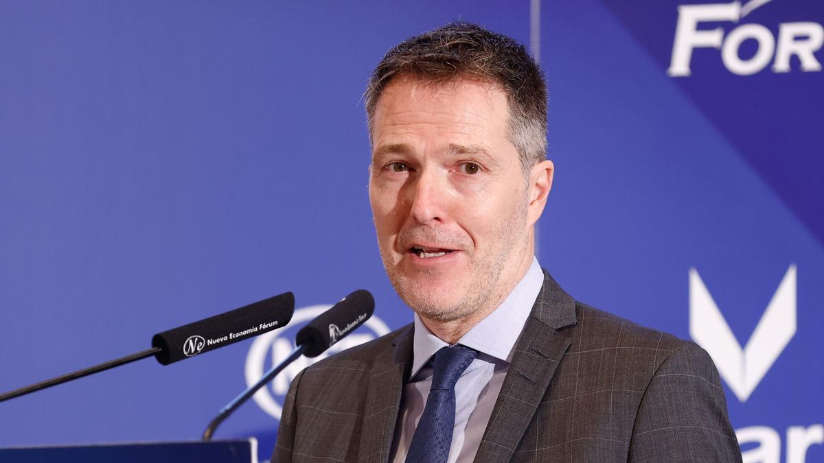 Bernd Reichart, máximo representante de A22, en un acto celebrado en Madrid.