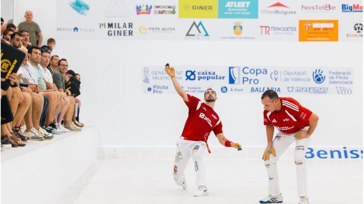 Giner i Tomàs II, semifinalistes Copa d'escala i corda Pro1.