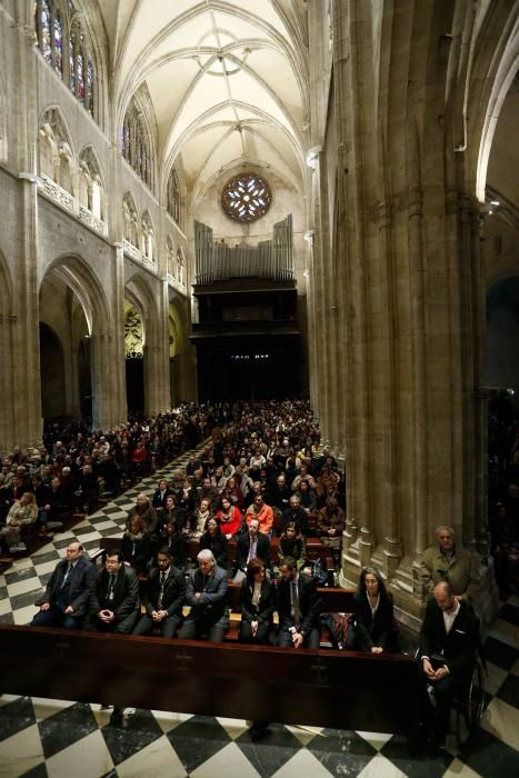 Misa de Ramos en la catedral de Oviedo