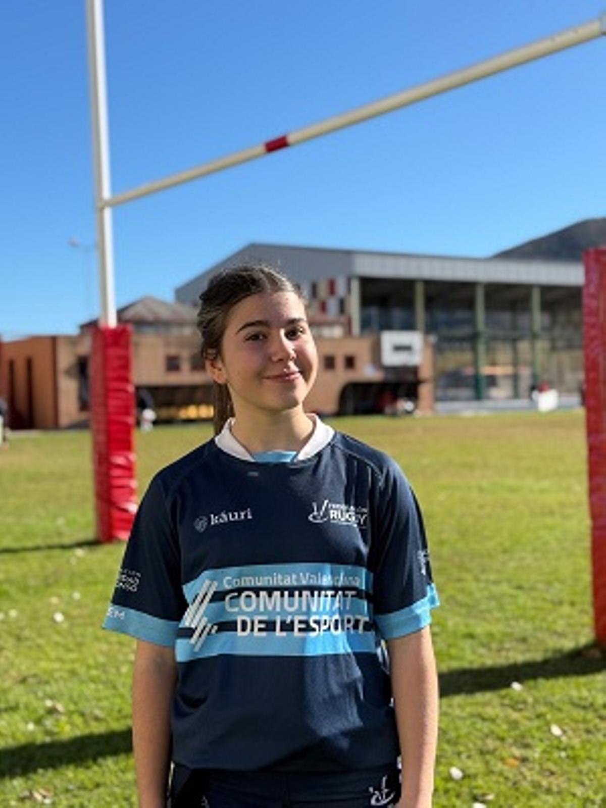 La jugadora de Tavernes Adriana Ferrandis García