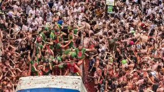 La Tomatina 2025 quiere ser un "tsunami de color" y el símbolo de resiliencia tras la dana