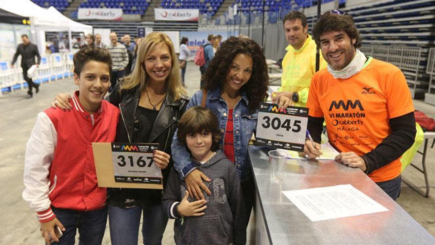 Ayer se produjo la recogida de dorsales en el Palacio de los Deportes José María Martín Carpena.