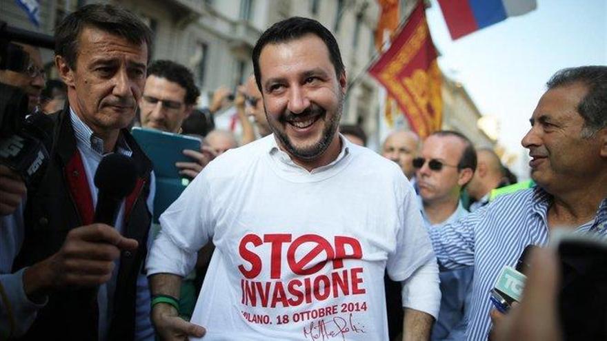 Salvini acusa a un joven tunecino de traficar con drogas en un acto de campaña