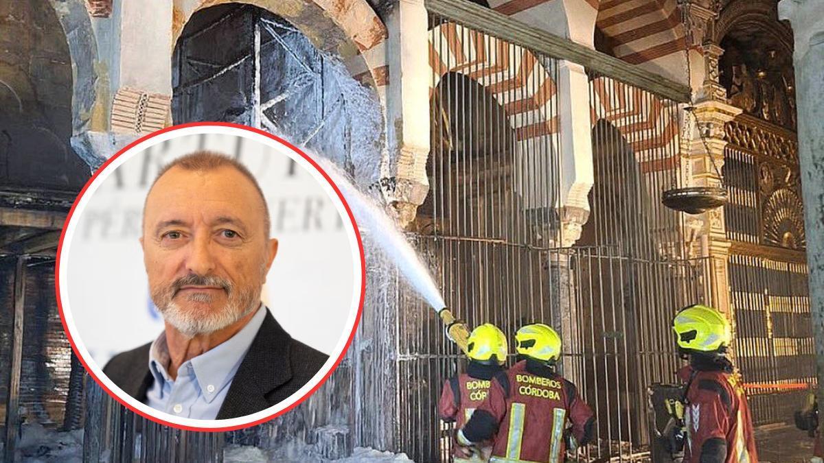 Arturo Pérez-Reverte no se corta al criticar a los que se alegran del incendio en la Mezquita-Catedral de Córdoba.