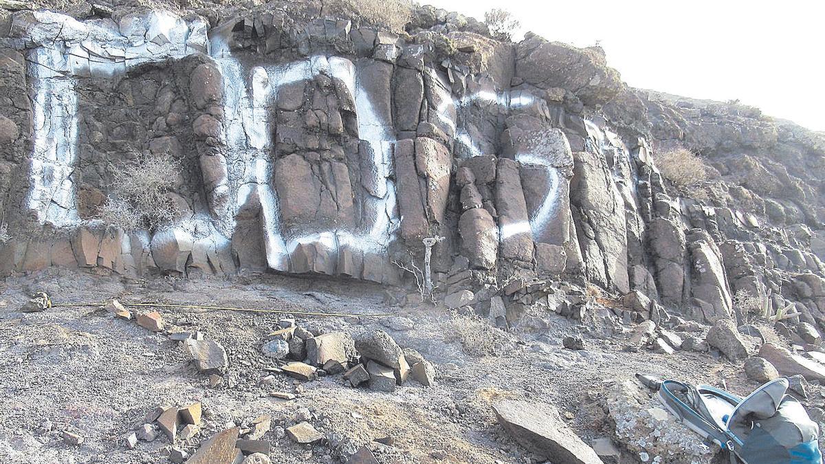 Atentado geológico en Fuerteventura