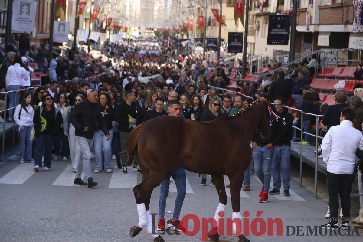 Concurso de caballo a pelo: pasacalles hasta el Hoyo en Caravaca