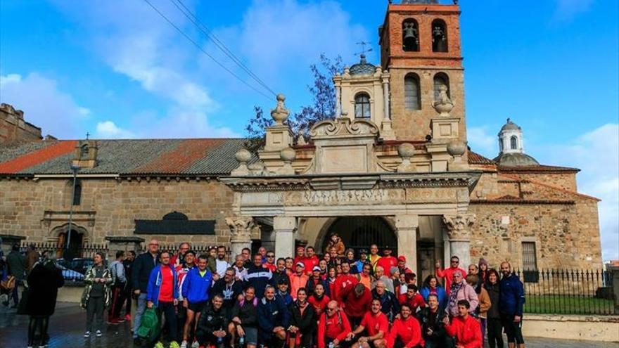 Más de cien corredores en la maratón de Santa Eulalia