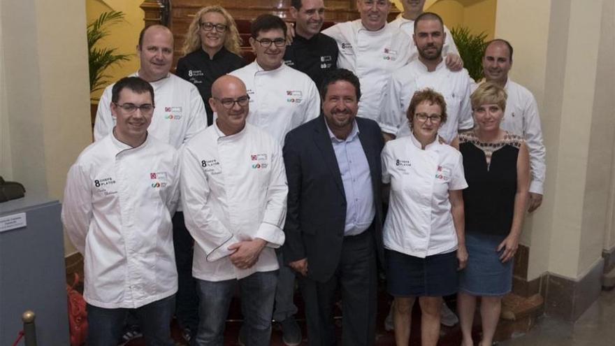 El sabor de la cocina de Castellón, en clave de 8 chefs 8 platos