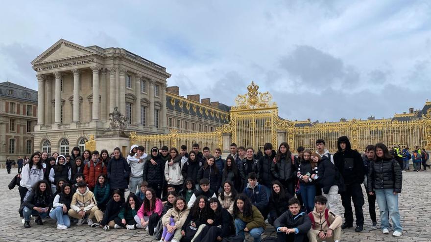 Alumnos tomiñeses en París