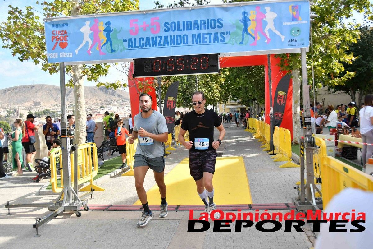 La carrera-Marcha Popular 5+5 Solidarios Alcanzando Metas, en imágenes