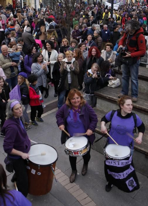 Manifestación del día de la mujer en Gijón