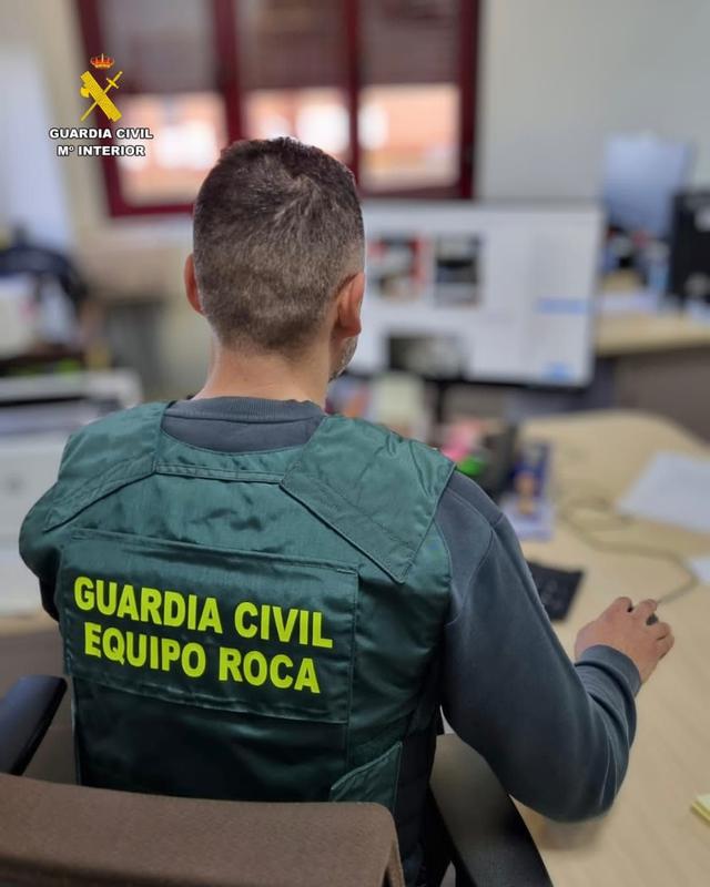 Imagen de archivo de un efectivo de la Guardia Civil.
