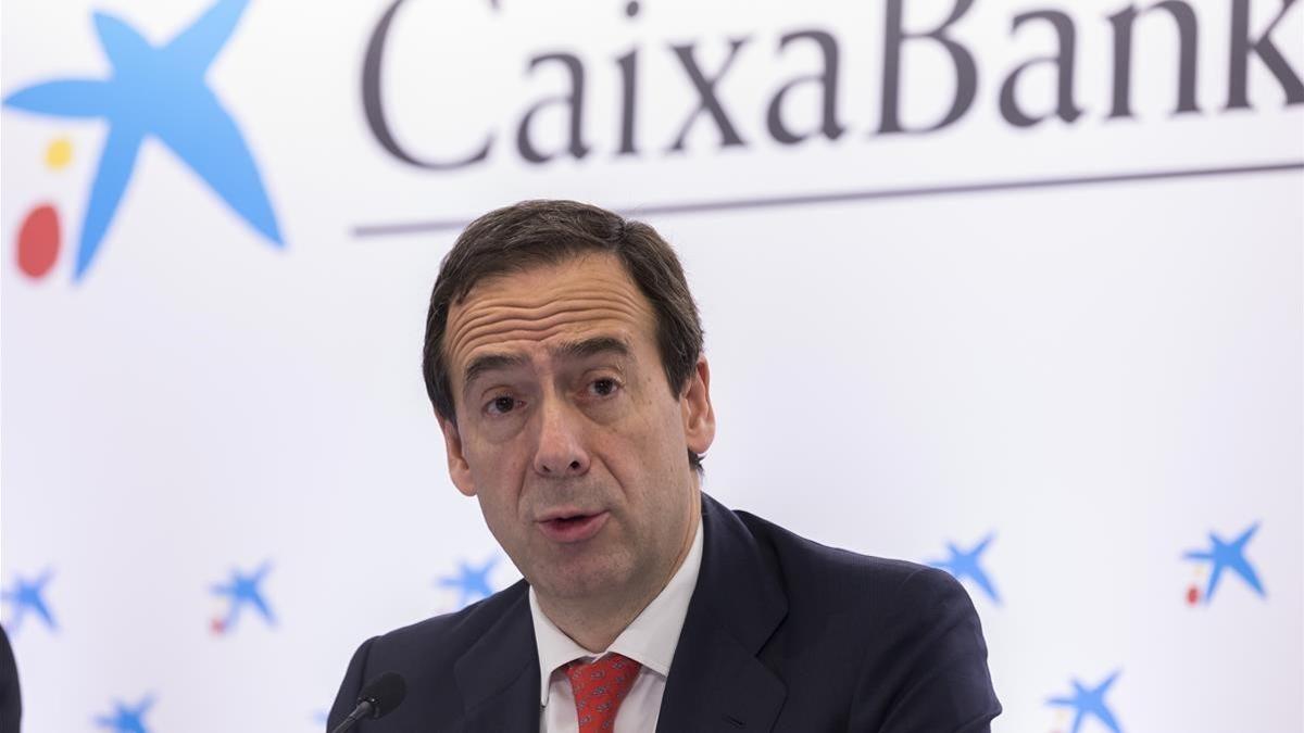 El consejero delegado de CaixaBank, Gonzalo Gortázar..