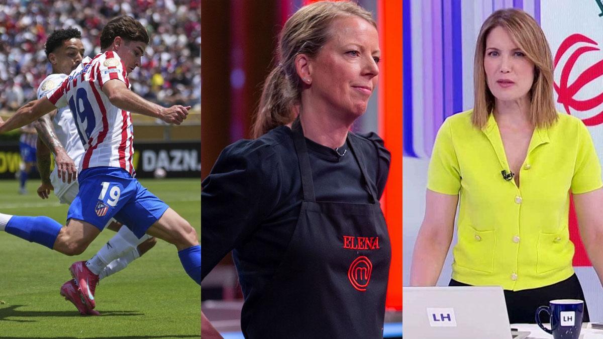 Partido del Mundial de Clubes, 'MasterChef' y 'La hora de La 1'