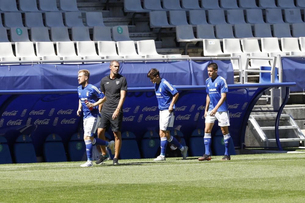 El partido amistoso entre el Real Oviedo y el Athletic Club, em imágenes