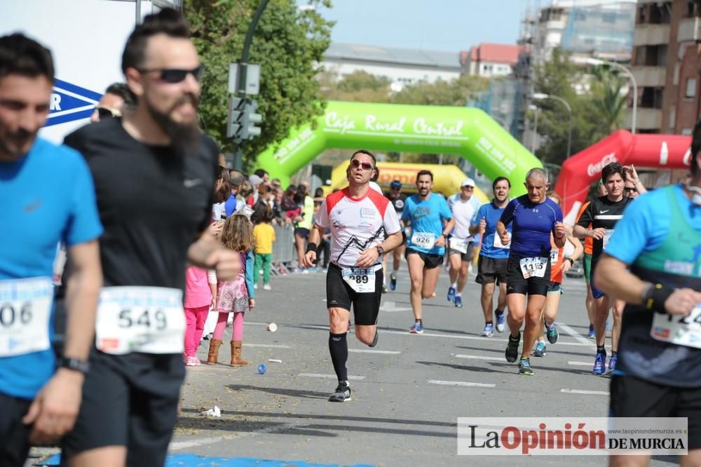 Media Maratón de Murcia: llegada (2ª parte)