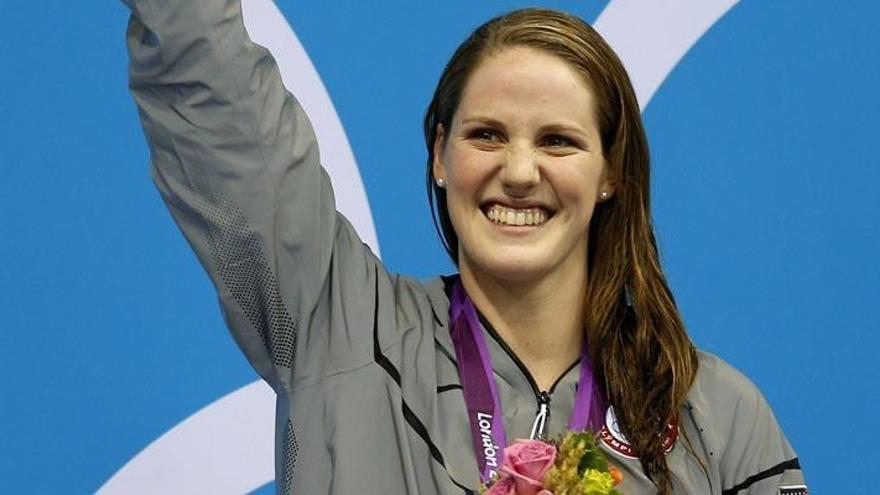 Missy Franklin pulveriza el récord de 200 espalda