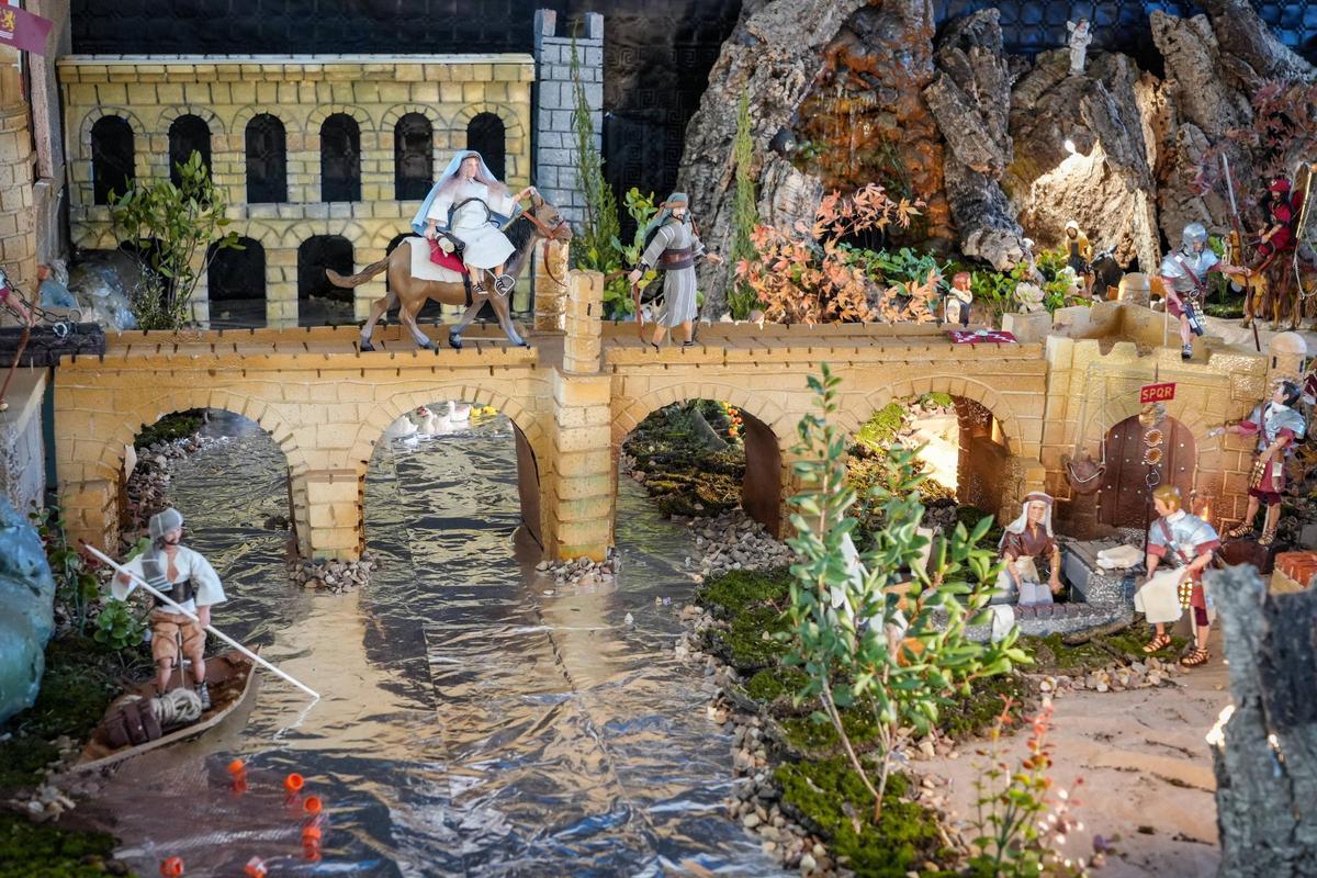 Las Casas Coloradas, Espantaperros, la plaza Alta... todo está en este Belén de Badajoz