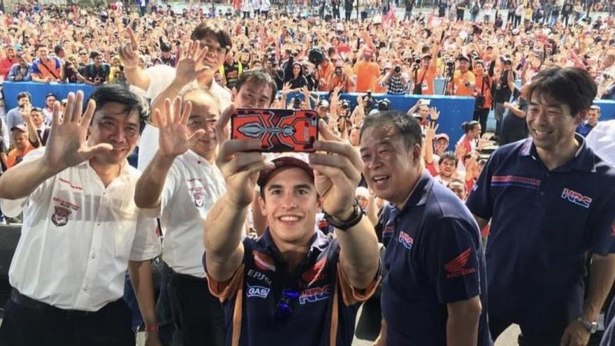 Honda y Márquez quieren recuperar la triple corona