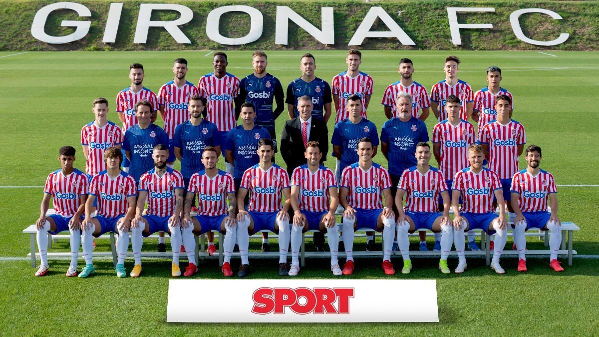 Foto oficial del Girona 2021-2022