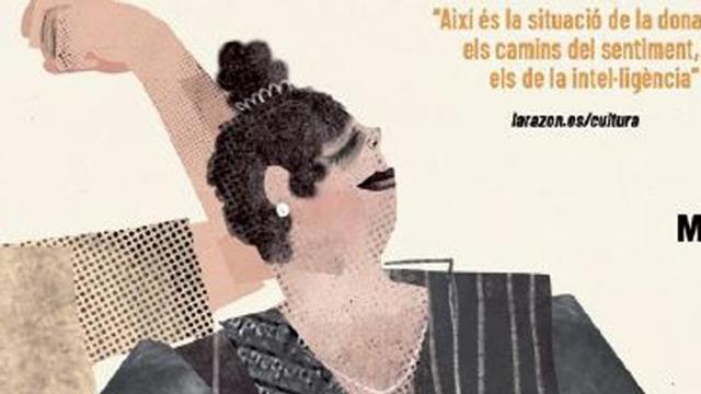 Carmen de Burgos a la il·lustració del                             calendari. | Laura Romero Pereira