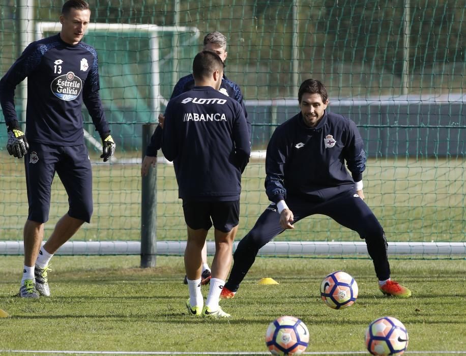 El Dépor prepara el duelo ante el Alavés