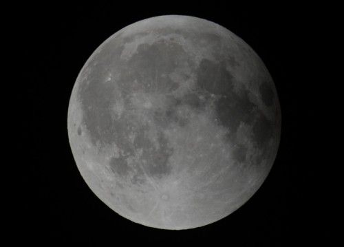 Imágenes del eclipse total de Luna