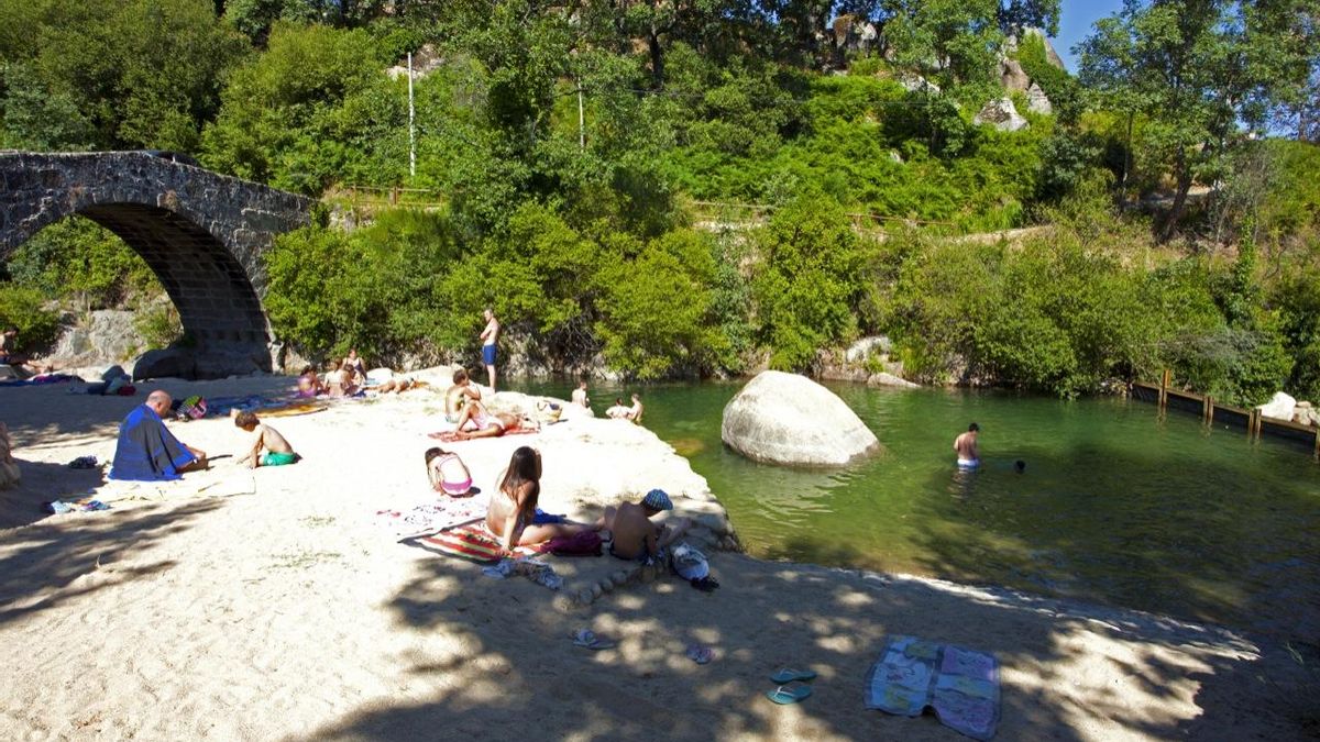 Una imagen de la garganta Jaranda, en Jarandilla de la Vera.