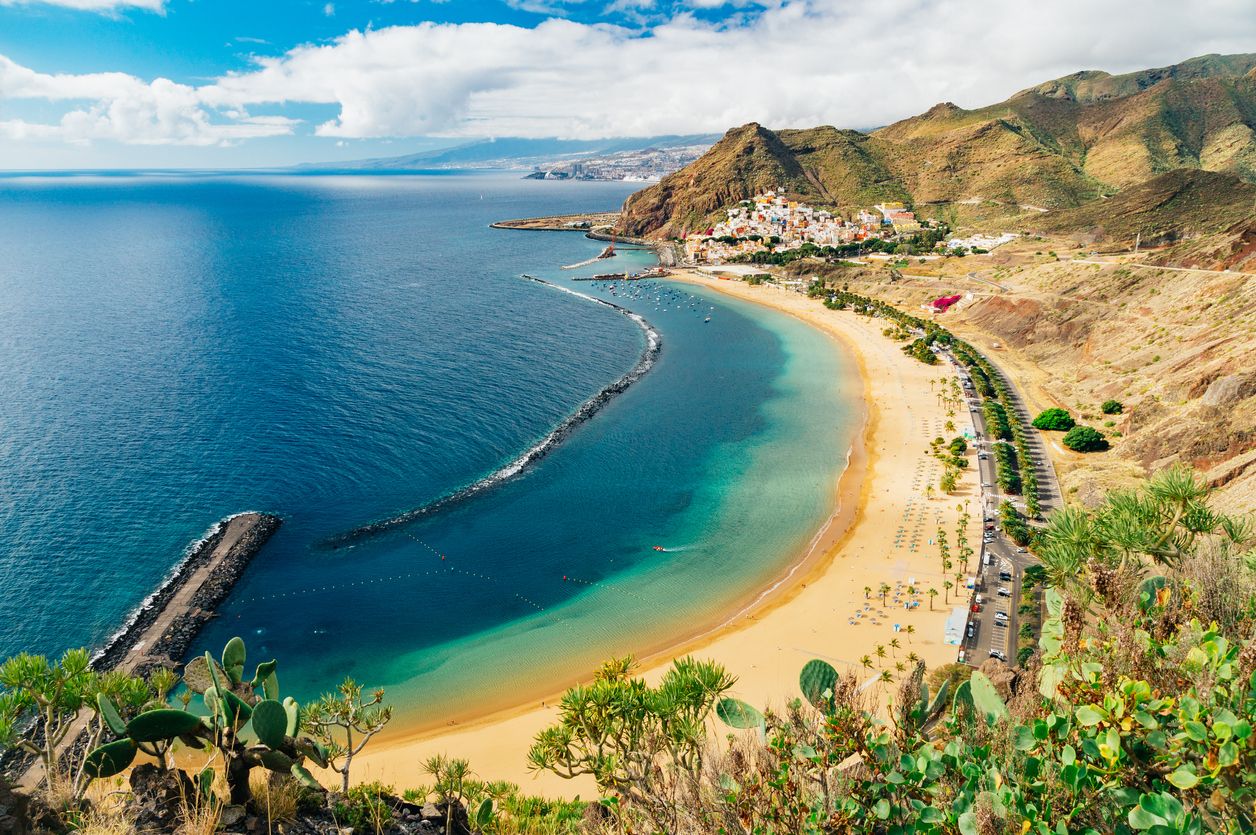 Playa de las Teresitas.